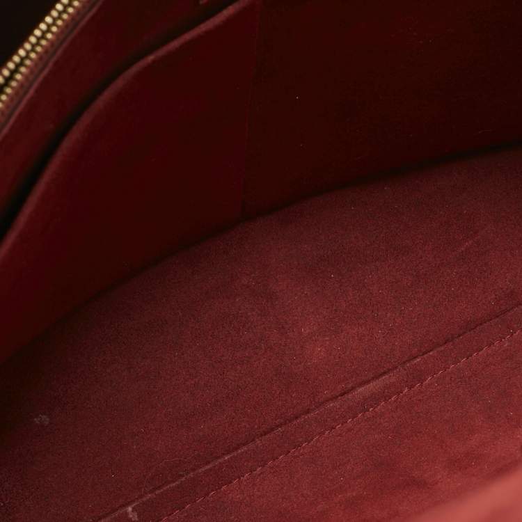Pre Owned Louis Vuitton Cherry Monogram Canvas and Leather Kimono Bag