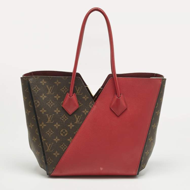 Pre Owned Louis Vuitton Cherry Monogram Canvas and Leather Kimono Bag