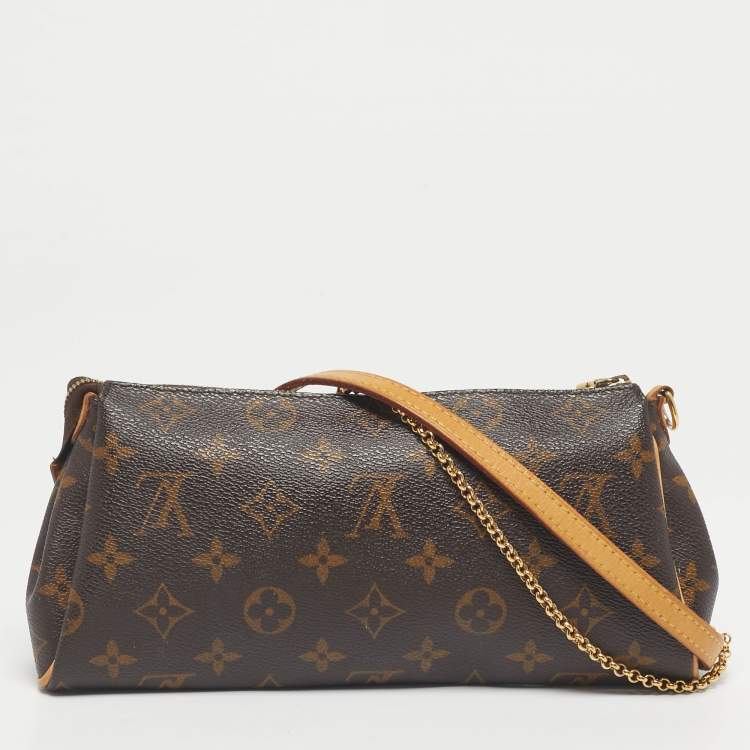 Pre Owned Louis Vuitton Monogram Canvas Eva Pochette