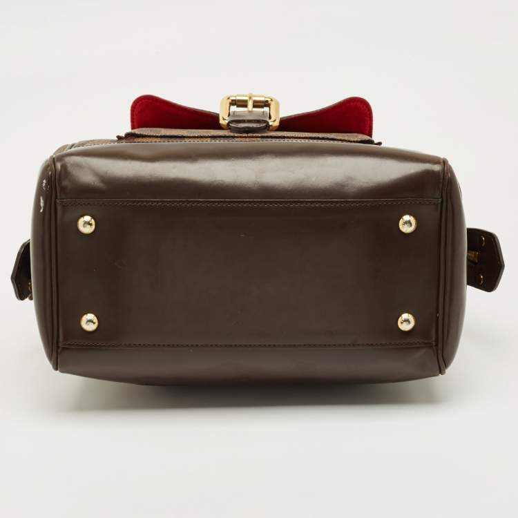 Pre Owned Louis Vuitton Damier Ebene Canvas Knightsbridge Bag