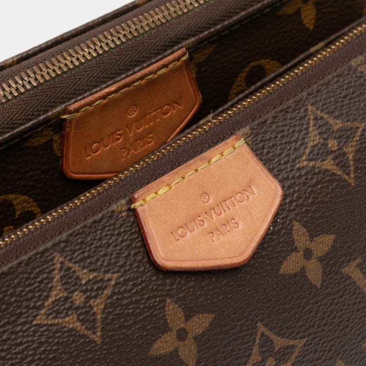 Pre Owned Louis Vuitton Brown Monogram Multi Pochette Accessoires