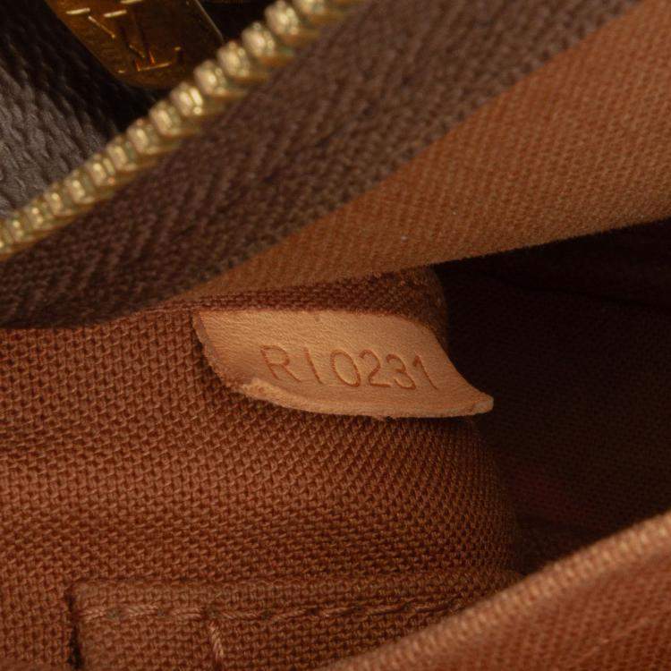 Pre Owned Louis Vuitton Brown Monogram Multi Pochette Accessoires