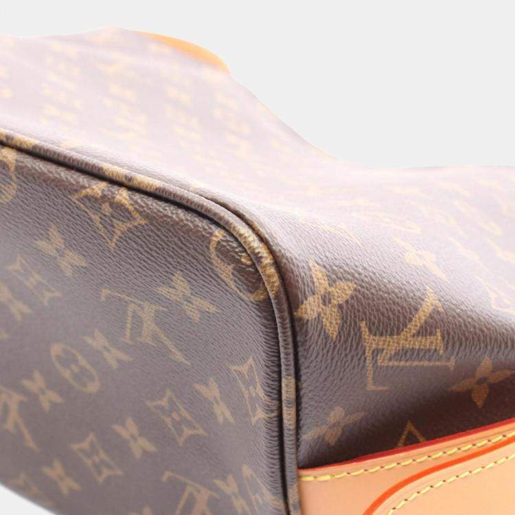 Pre Owned Louis Vuitton All-In GM Brown  Coated Canvas And Leather Shoulder Bag