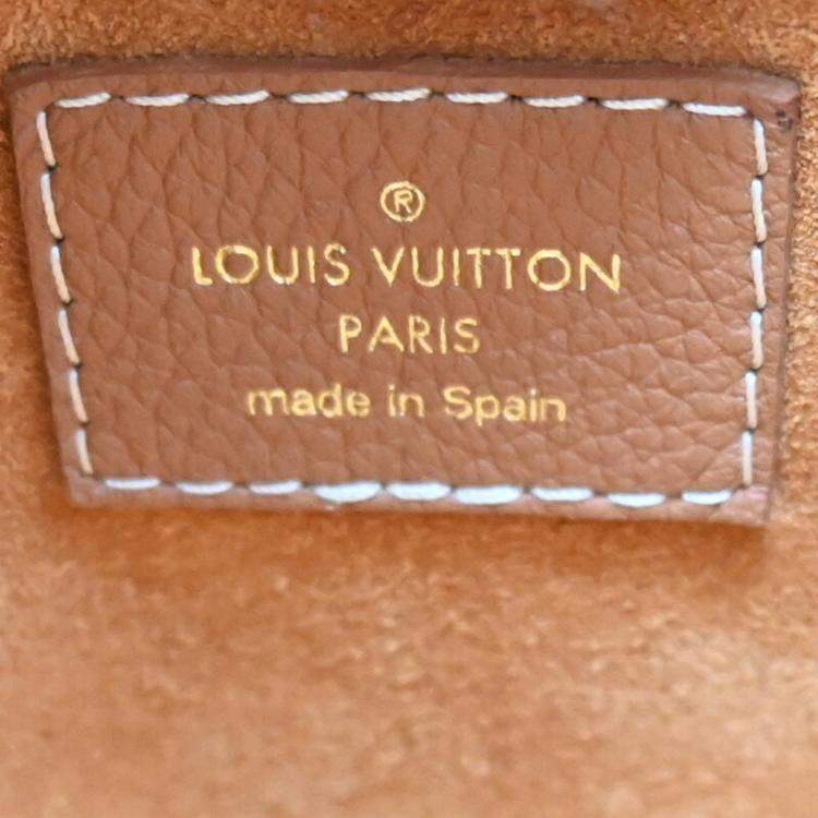 Pre Owned Louis Vuitton Lowkey Hobo Mm Cognac  Grained Calfskin Leather  Shoulder Bag 
