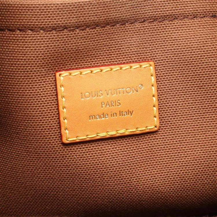 Pre Owned Louis Vuitton Noe Cargo Brown Coated Canvas Leather  Monogram  Handbag  