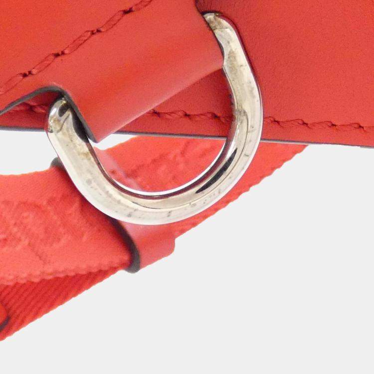 Pre Owned Louis Vuitton Red Epi Bum Bag