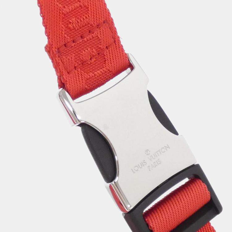 Pre Owned Louis Vuitton Red Epi Bum Bag