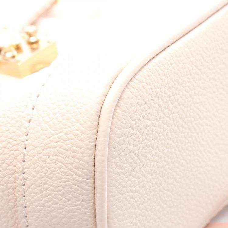 Pre Owned Louis Vuitton Nano Noe Backpack In Monogram Empreinte Leather Pink