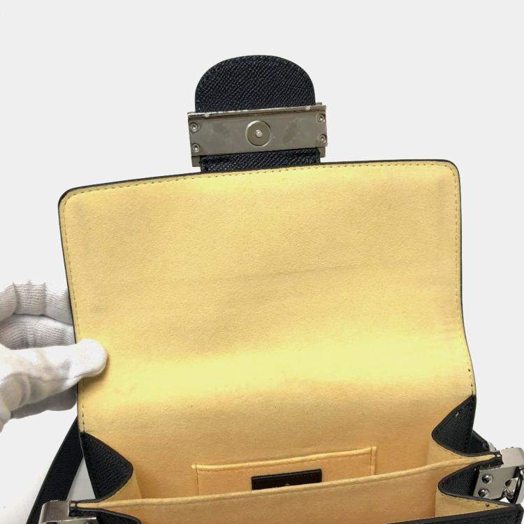 Pre Owned Louis Vuitton Lv Pop Dauphine Mini Crossbody Bag/Shoulder Bag  Leather  Blue