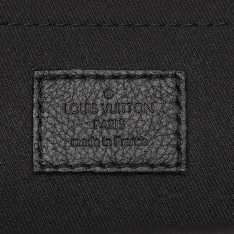 Pre Owned Louis Vuitton Palm Springs Backpack Pm Coated Canvas Leather Monogram Brown Black
