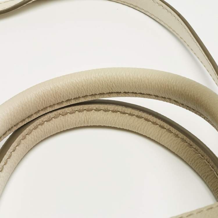 Pre Owned Louis Vuitton Sunset Khaki Monogram Giant Empreinte Leather Onthego MM Bag