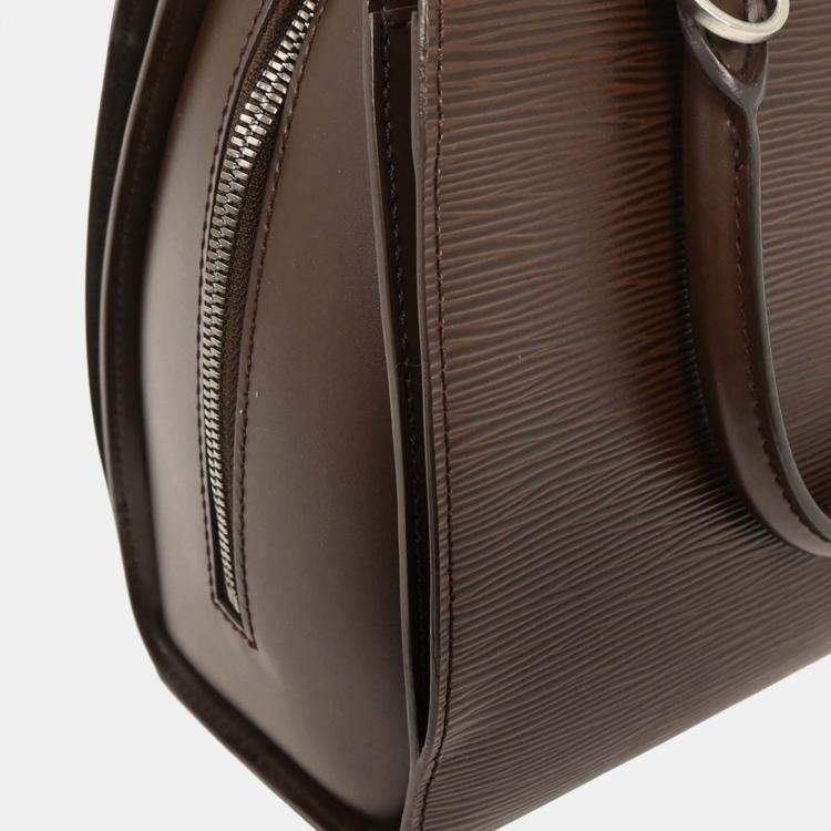 Pre Owned Louis Vuitton Brown Epi Pont Neuf Handbag