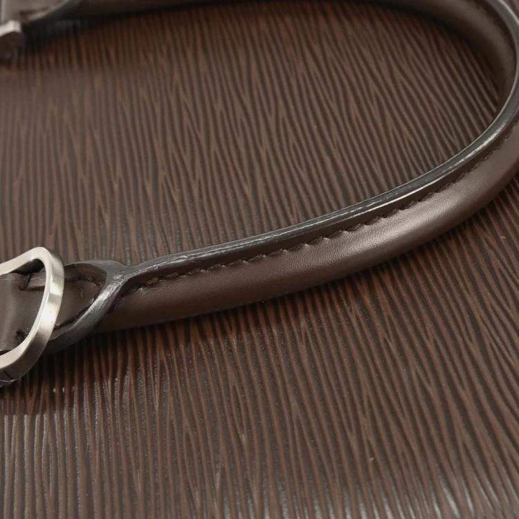 Pre Owned Louis Vuitton Brown Epi Pont Neuf Handbag