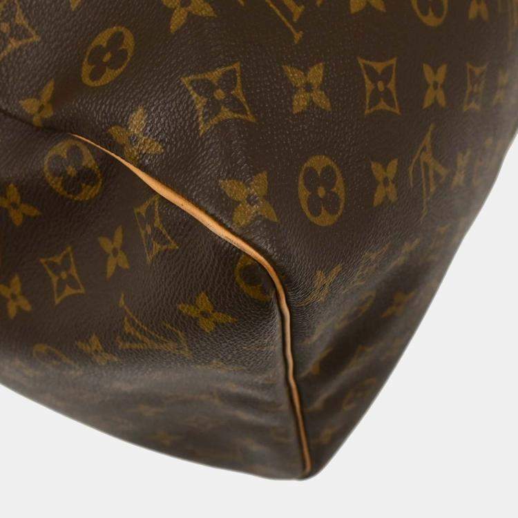 Pre Owned Louis Vuitton Monogram Keepall 60 Duffle Handbag