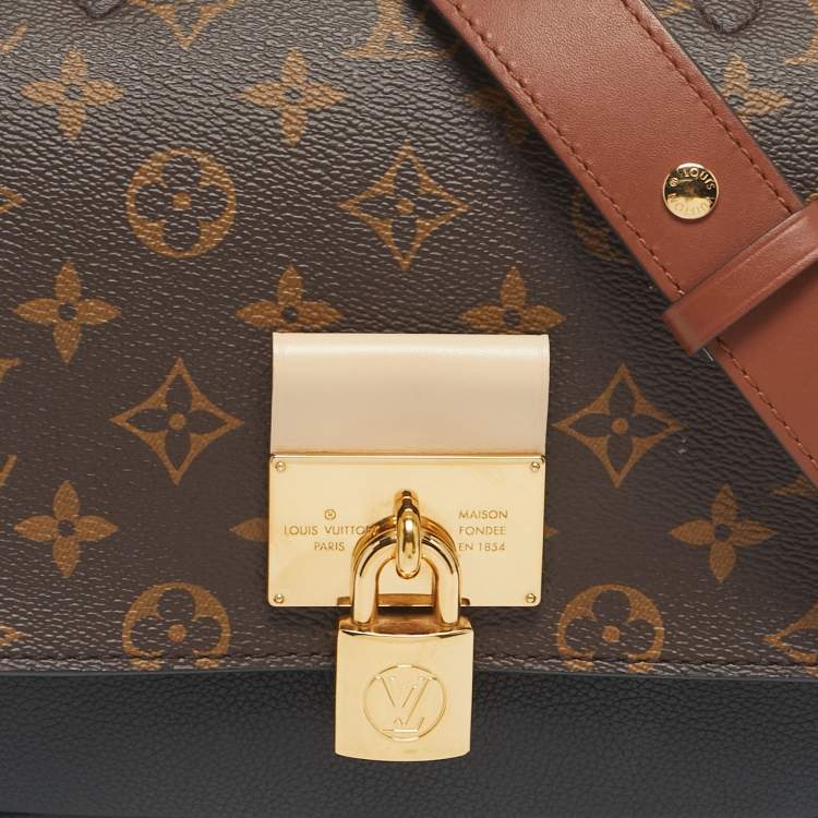Pre Owned Louis Vuitton Black Monogram Canvas Vaugirard Bag