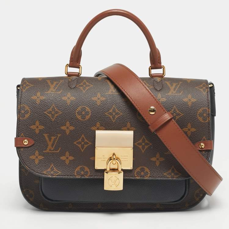 Pre Owned Louis Vuitton Black Monogram Canvas Vaugirard Bag
