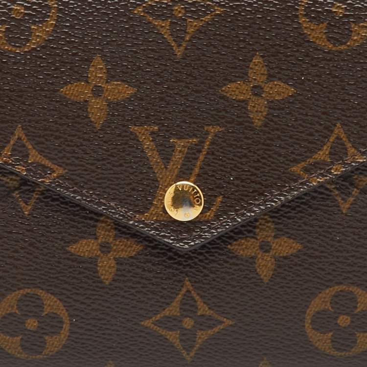 Pre Owned Louis Vuitton Monogram Canvas Long Origami Wallet