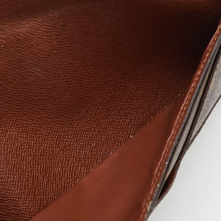Pre Owned Louis Vuitton Monogram Canvas Long Origami Wallet