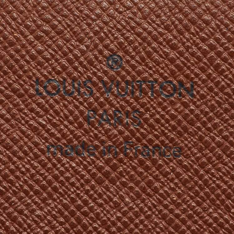 Pre Owned Louis Vuitton Monogram Canvas Long Origami Wallet