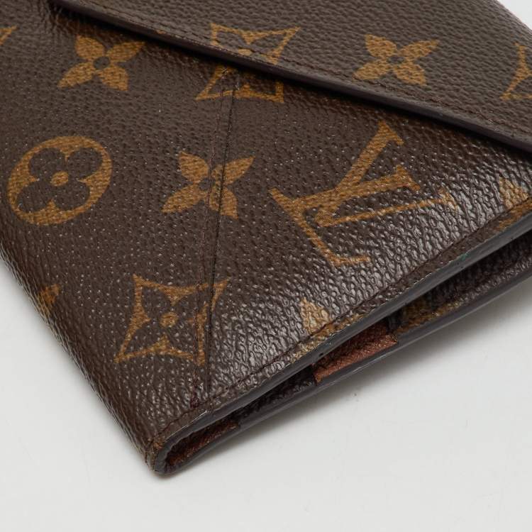 Pre Owned Louis Vuitton Monogram Canvas Long Origami Wallet