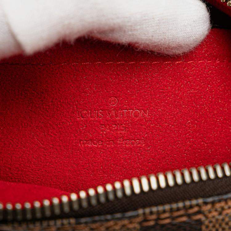 Pre Owned Louis Vuitton Brown Damier Ebene Ravello GM