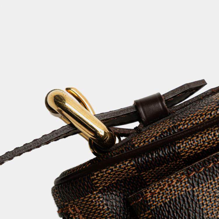 Pre Owned Louis Vuitton Brown Damier Ebene Ravello GM