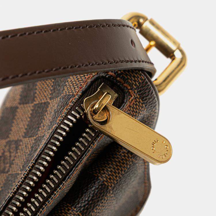 Pre Owned Louis Vuitton Brown Damier Ebene Ravello GM