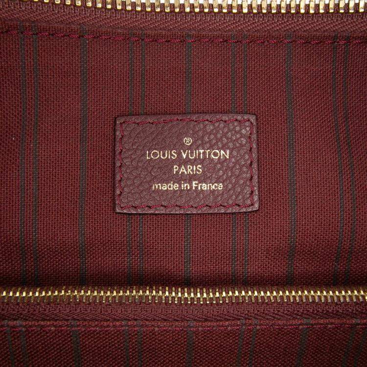 Pre Owned Louis Vuitton Red Monogram Empreinte Lumineuse PM