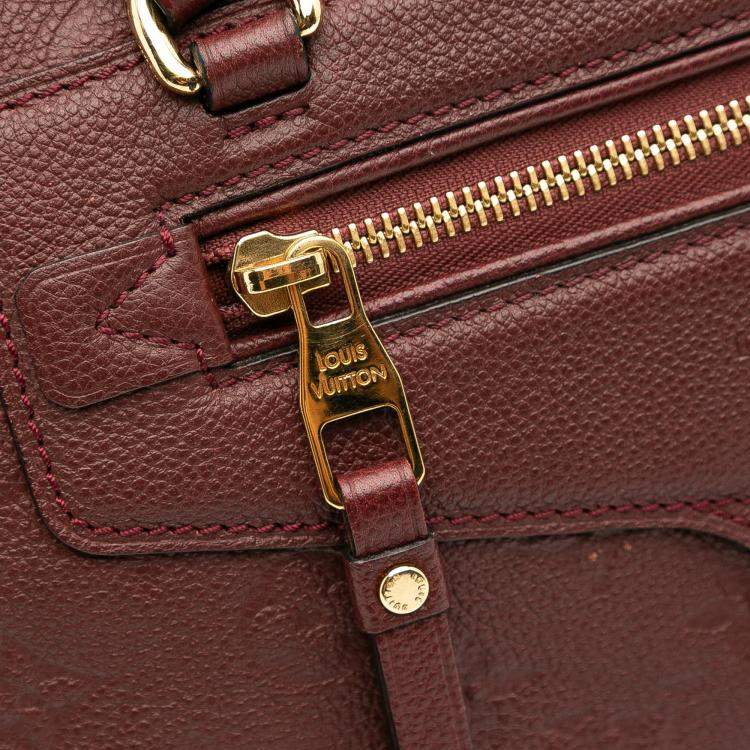 Pre Owned Louis Vuitton Red Monogram Empreinte Lumineuse PM