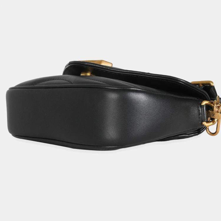 Pre Owned Louis Vuitton Black Calfskin New Wave Multi Pochette