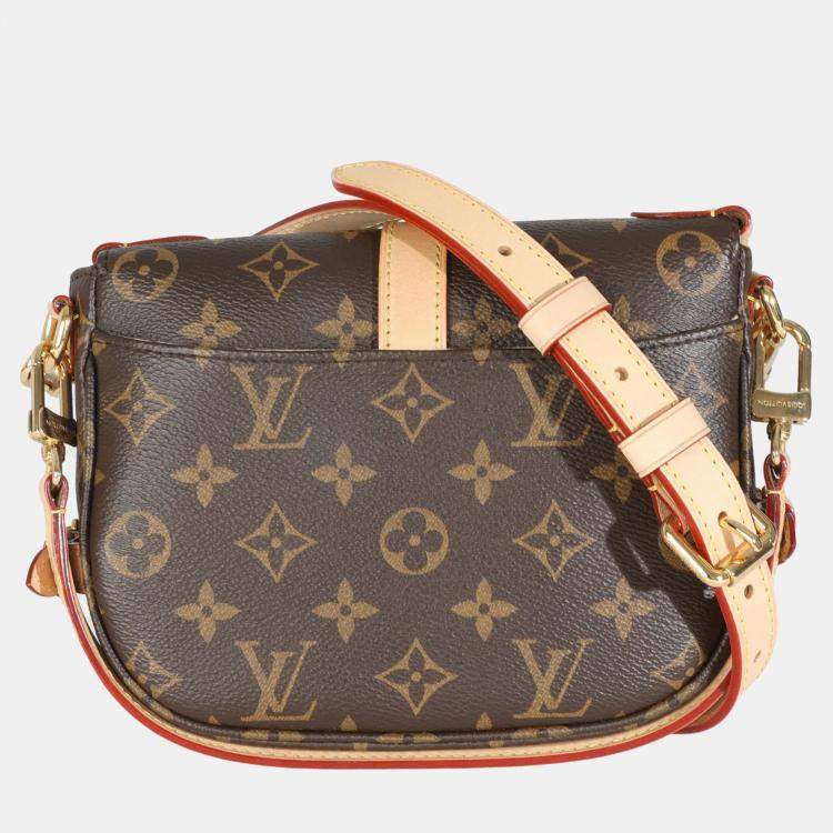 Pre Owned Louis Vuitton Monogram Canvas Saumur BB