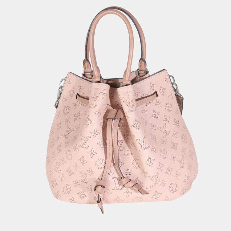 Pre Owned Louis Vuitton Magnolia Monogram Mahina Girolata