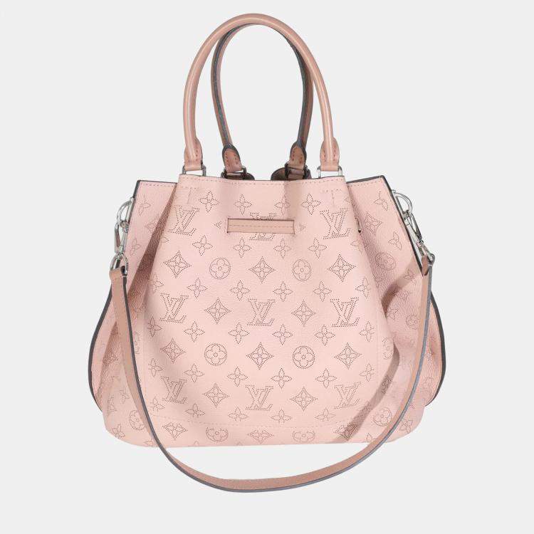 Pre Owned Louis Vuitton Magnolia Monogram Mahina Girolata