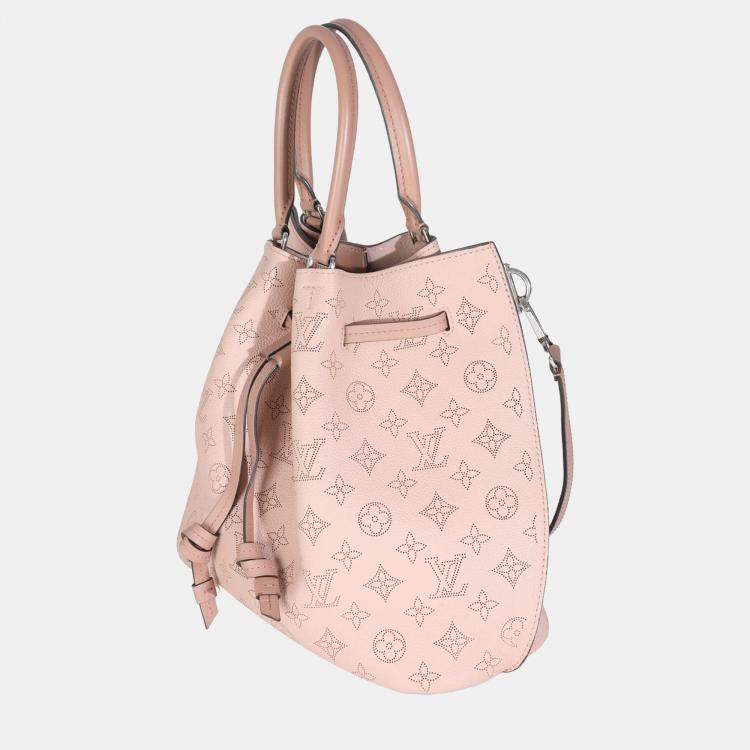 Pre Owned Louis Vuitton Magnolia Monogram Mahina Girolata