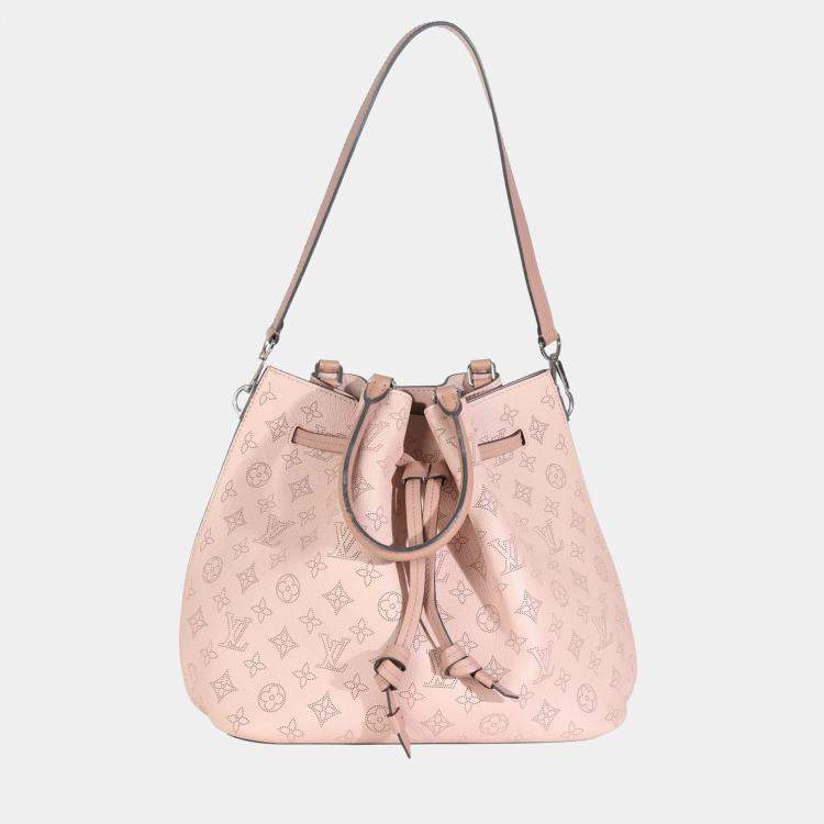 Pre Owned Louis Vuitton Magnolia Monogram Mahina Girolata