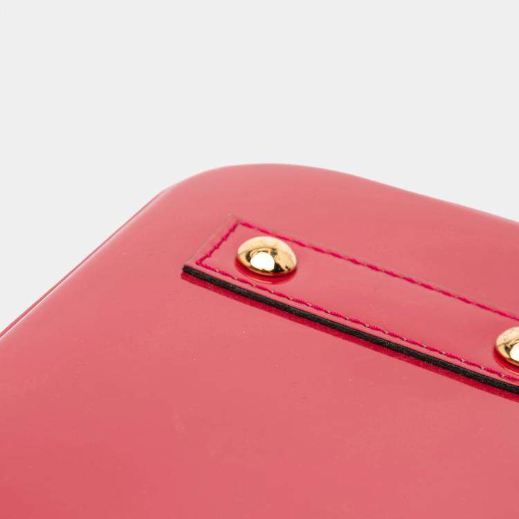 Pre Owned Louis Vuitton Monogram Vernis Alma BB Bag