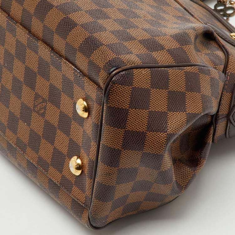 Pre Owned Louis Vuitton Damier Ebene Canvas Trevi PM Bag