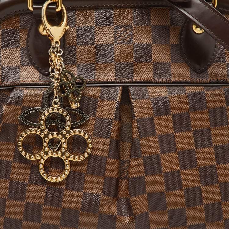 Pre Owned Louis Vuitton Damier Ebene Canvas Trevi PM Bag