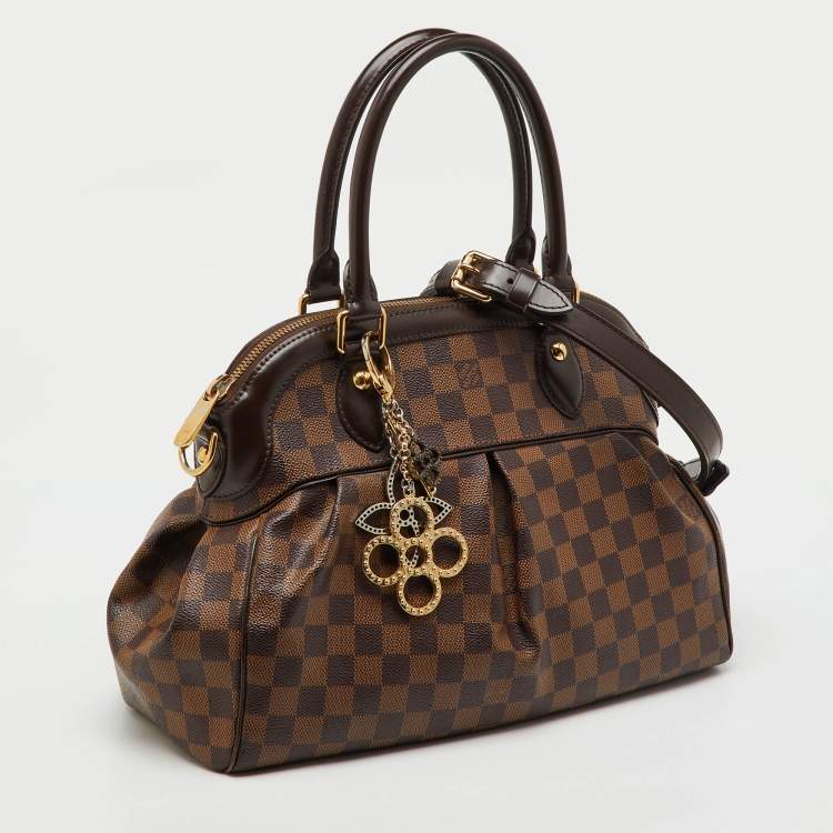 Pre Owned Louis Vuitton Damier Ebene Canvas Trevi PM Bag