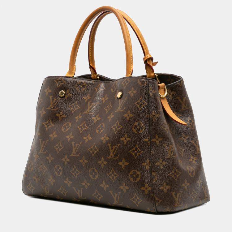 Pre Owned Louis Vuitton Monogram Montaigne MM Bag