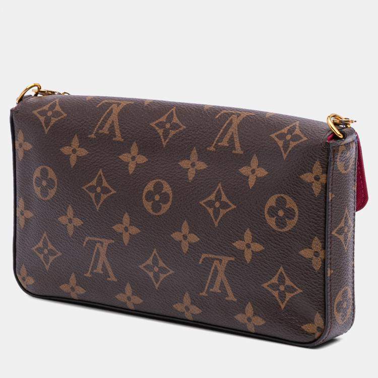 Pre Owned Louis Vuitton Monogram Pochette Felicie