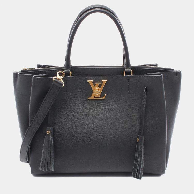 Pre Owned Louis Vuitton Leather Lockmeto Satchel
