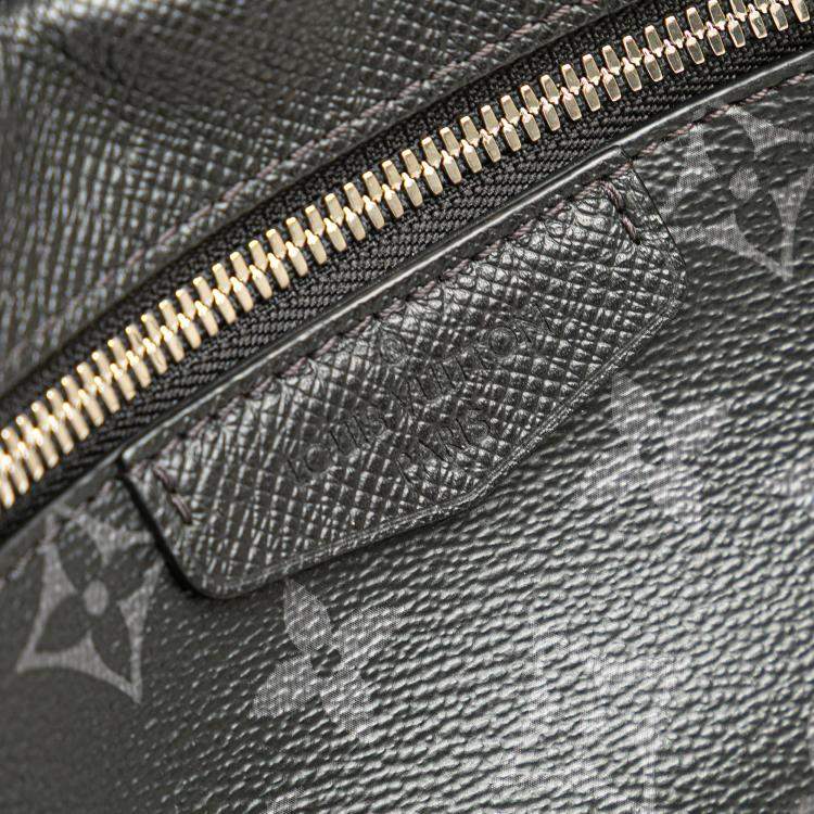 Pre Owned Louis Vuitton Black Monogram Eclipse Outdoor Bumbag