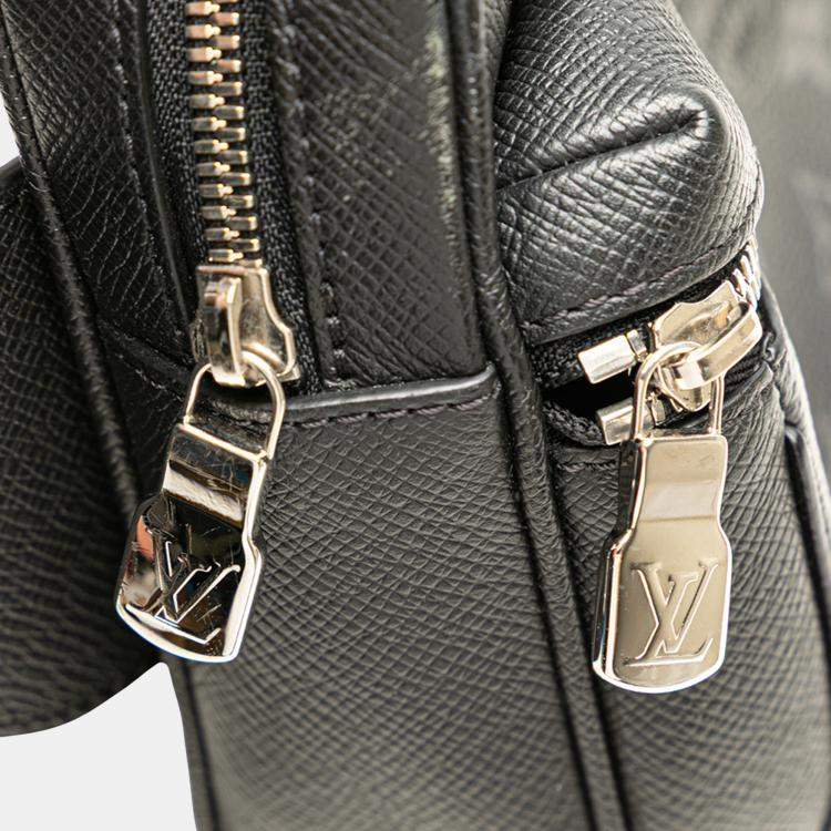 Pre Owned Louis Vuitton Black Monogram Eclipse Outdoor Bumbag