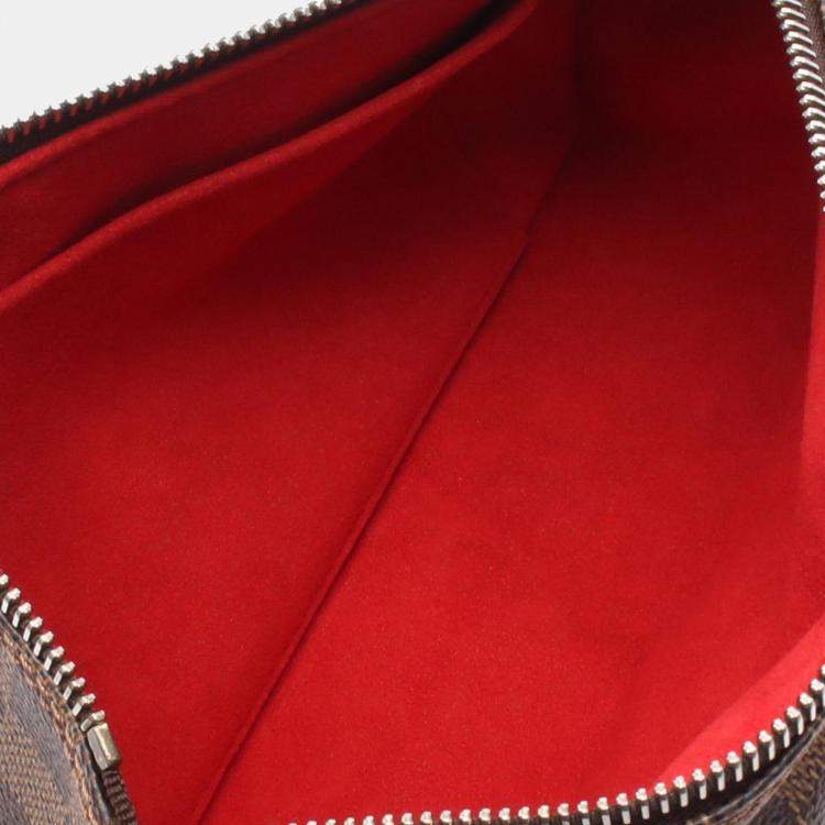 Pre Owned Louis Vuitton Brown Damier Ebene Ravello GM