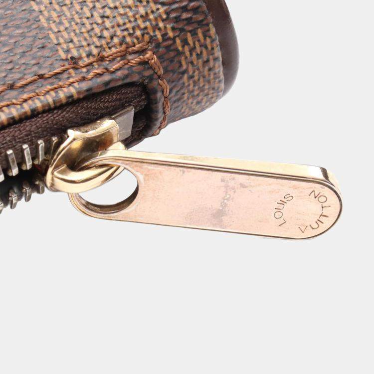 Pre Owned Louis Vuitton Brown Damier Ebene Ravello GM