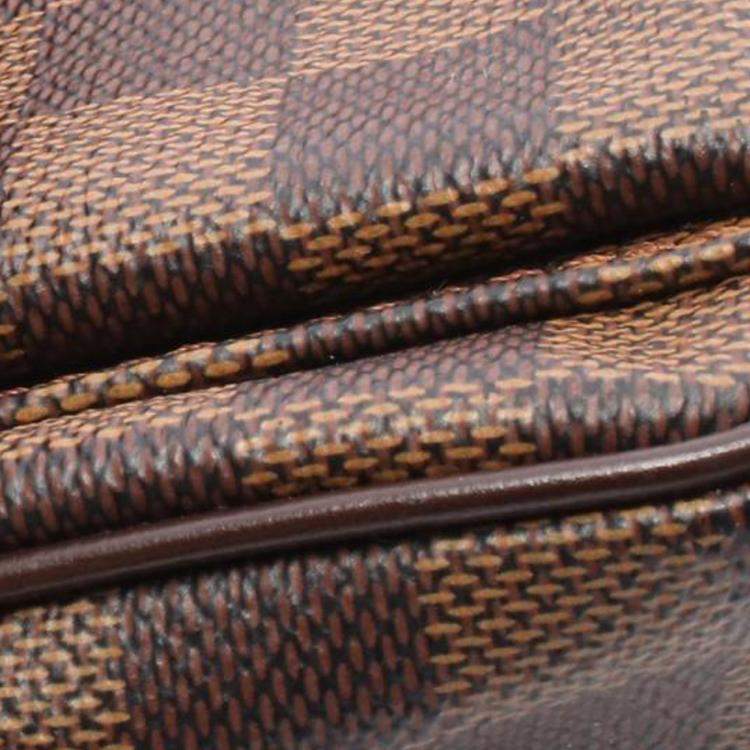 Pre Owned Louis Vuitton Brown Damier Ebene Ravello GM