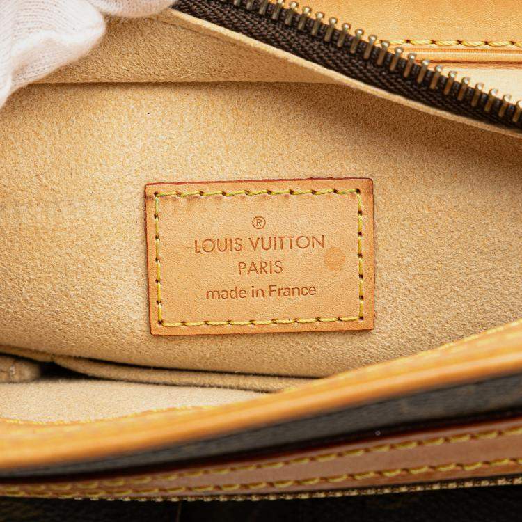 Pre Owned Louis Vuitton Brown Monogram Hudson GM