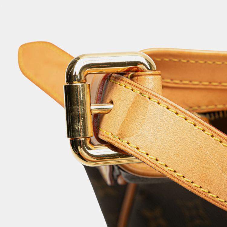 Pre Owned Louis Vuitton Brown Monogram Hudson GM