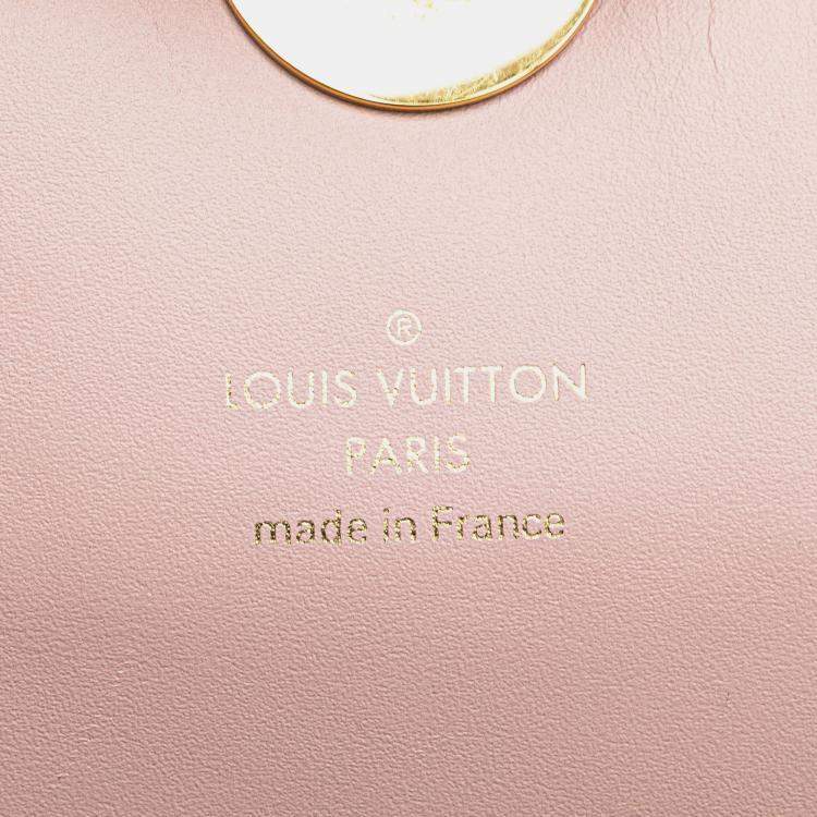 Pre Owned Louis Vuitton Brown Monogram Flore Wallet On Chain